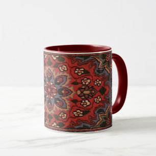 Caneca Tapete Persa Turco Kilim