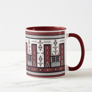 CANECA TAPIS MZAB AMAZIGH GHARDAIA ALGERIE