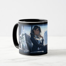 Caneca Tarde da tarde no meu escritório