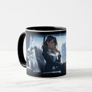Caneca Tarde da tarde no meu escritório