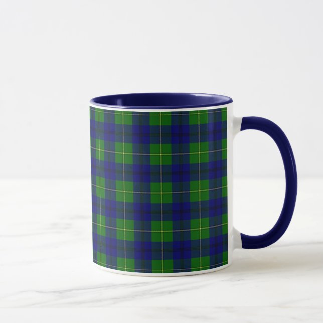 Caneca Tartan de Johnston do clã (Direita)
