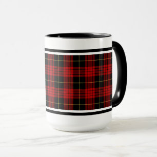 Caneca Tartan do clã de MacQueen