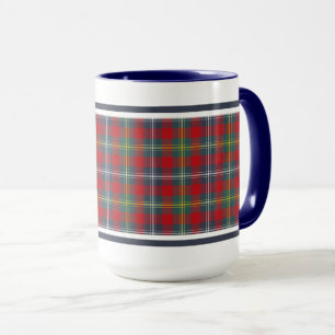 Caneca Tartan escocês moderno do clã adoptivo