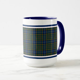 Caneca Tartan moderno da caça do clã de MacMillan