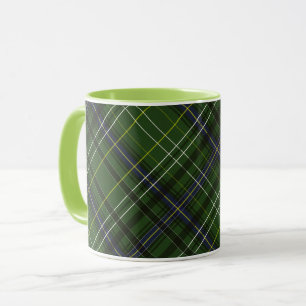 Caneca Tartan verde