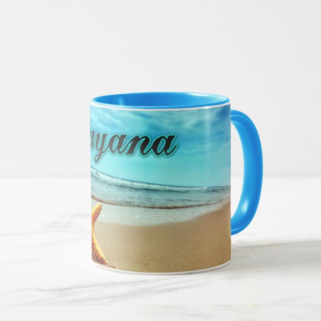 Caneca Tartaruga-do-guiana (Frente Esquerda)