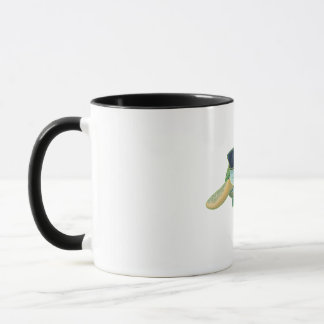 Caneca Tartaruga Marinha Relaxada com Óculos de Sol