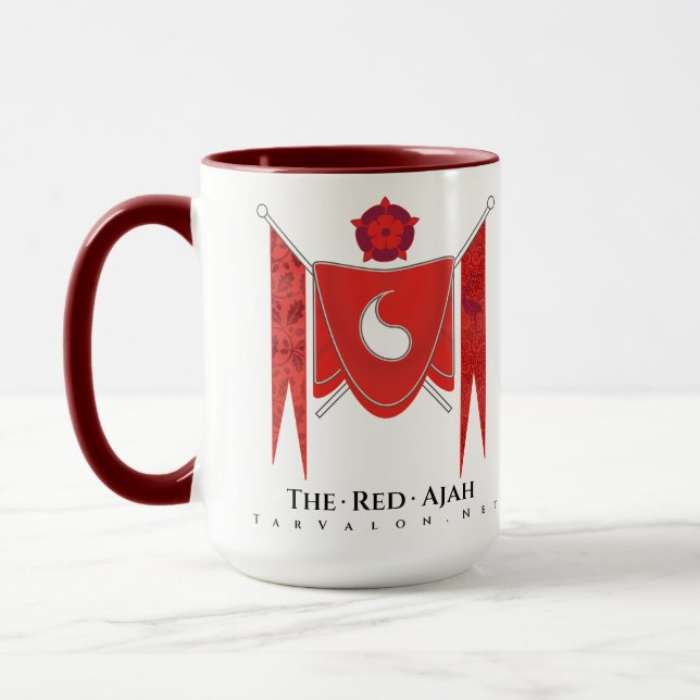 Caneca TarValon.Net Red Banner Regalia Mug (Esquerda)