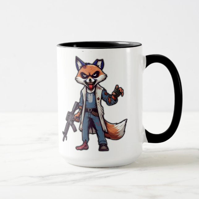 Caneca Tasse à café | Dans Ta Gueule | Fin Renard (Direita)
