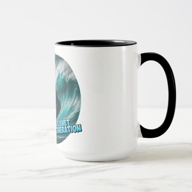 Caneca Tasse à café pour la Planète  (Direita)