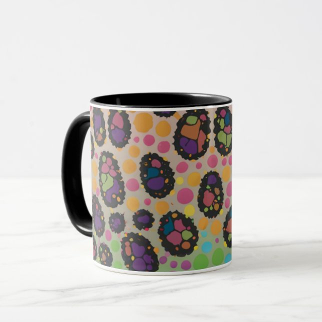 Caneca Tasse,abstraite  (Frente Esquerda)
