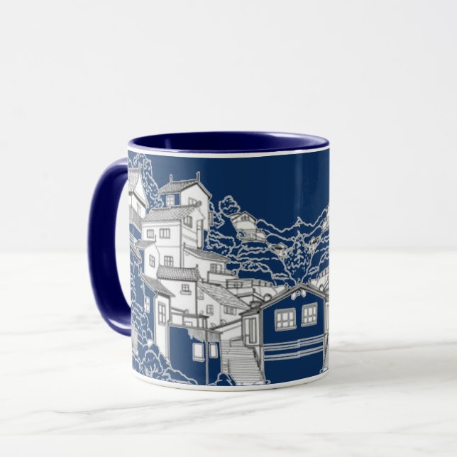 Caneca  Tasse nature du japon (Frente Esquerda)