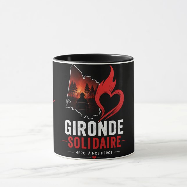 Caneca Tasse rendant hommage aux Pompiers (Centro)