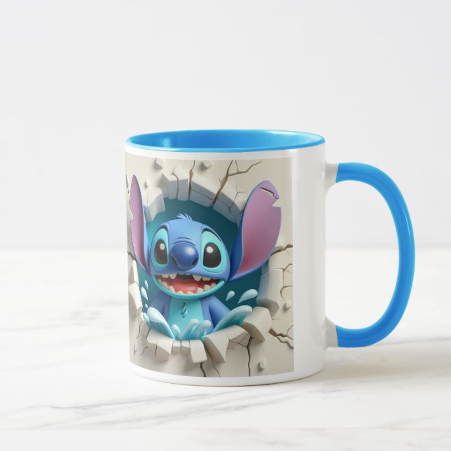 Caneca Tasse stich 3d (Direita)