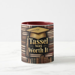 Caneca Tassel Valia A Pena Que Fizesse Graduação