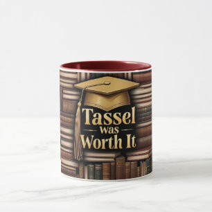 Caneca Tassel Valia A Pena Que Fizesse Graduação