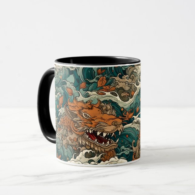 Caneca Tatuagem Japonesa (Frente Esquerda)
