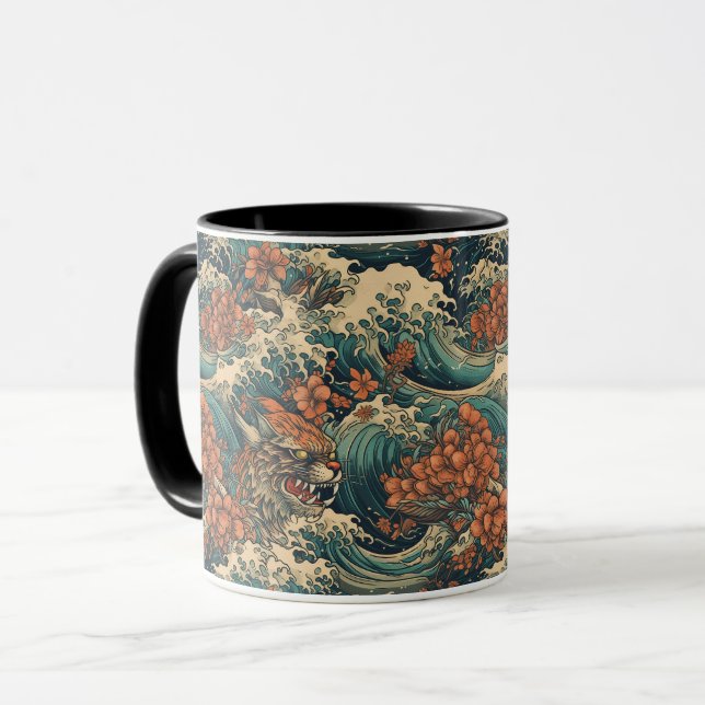 Caneca Tatuagem Japonesa (Frente Esquerda)