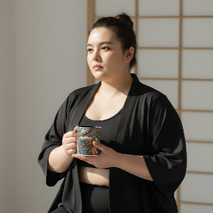 Caneca Tatuagem Japonesa - Arte Dois Dragões