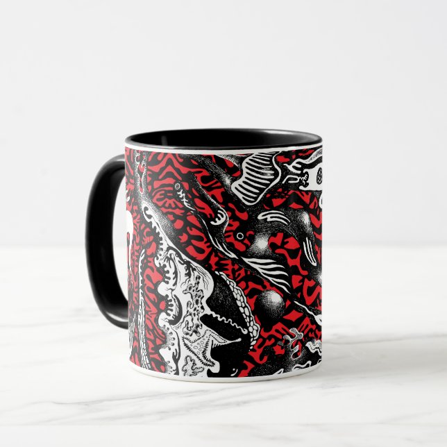 Caneca Tatuagem Mitocondrial (Frente Esquerda)