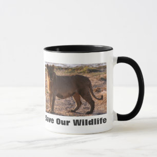 Caneca Tau Salve Nossa Vida Selvagem