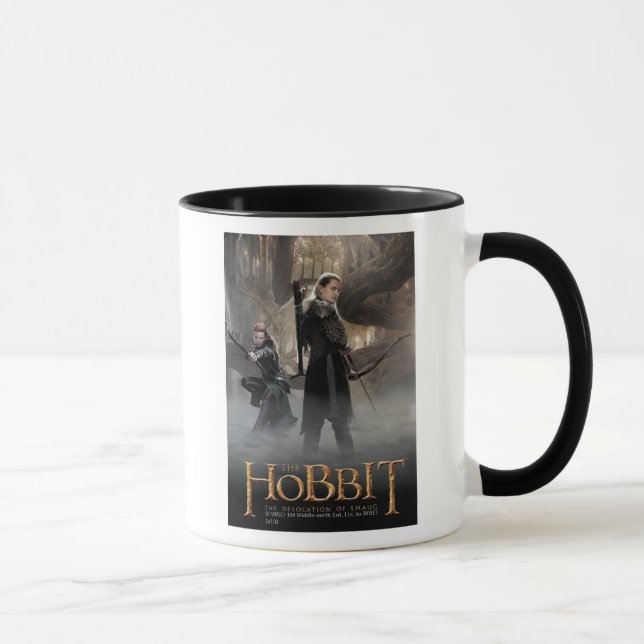 Caneca TAURIEL™ E LEGOLAS GREENLEAF™ Movie Poster 2 (Direita)