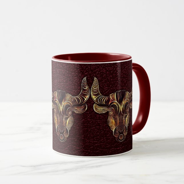 Caneca Taurus Bronze (Frente Esquerda)