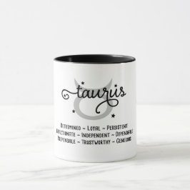 Caneca Taurus Zodiac Traits