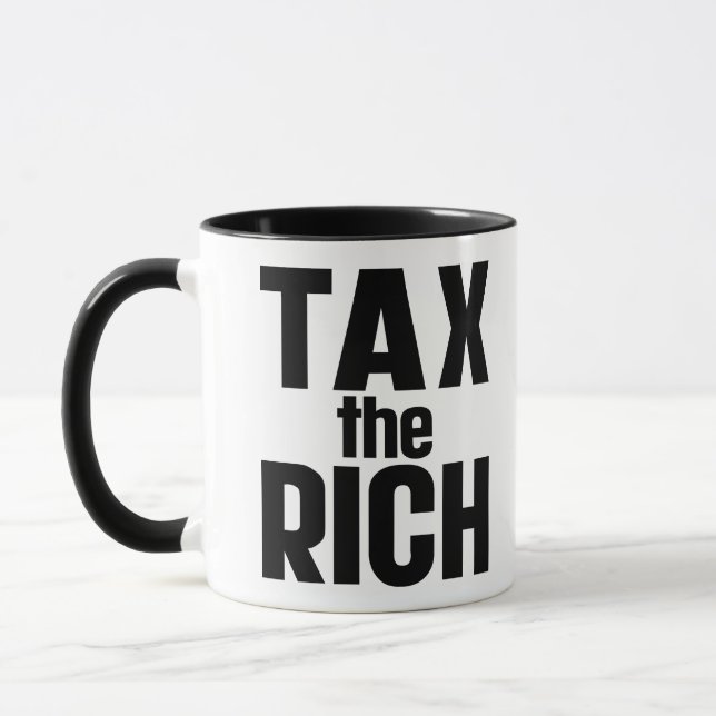 Caneca Taxe os Ricos (Esquerda)