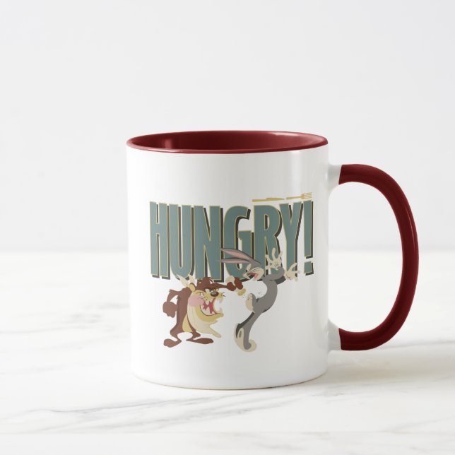 Caneca TAZ™ e INSETOS BUNNY™ "Fome" (Direita)
