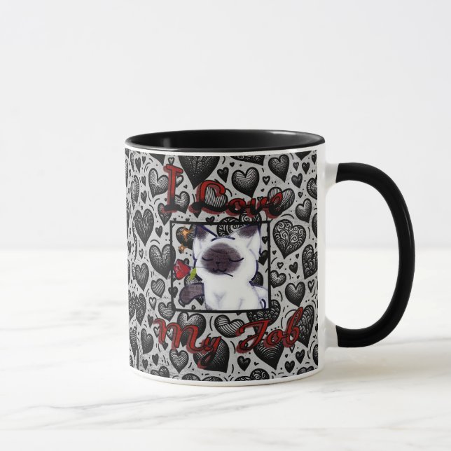 Caneca Taza, Adorable Cat Vet Gift cup (Direita)