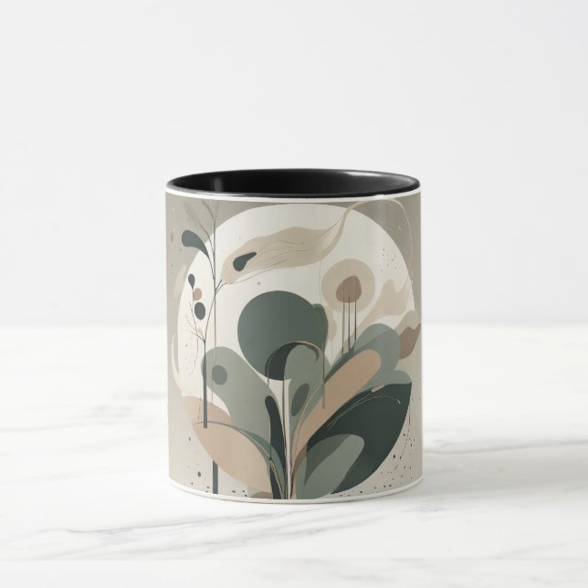 Caneca Taza Arte Minimal Esencia Natural (Centro)