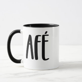 Caneca Taza café afé 