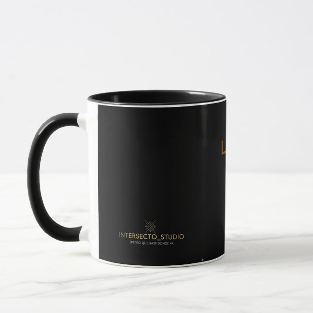Caneca Taza de Café Negra 'Loading Since 1989' (Esquerda)