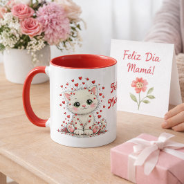 Caneca Taza de café para mamá
