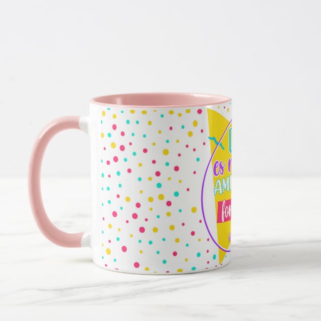 Caneca Taza en Colores Combinados (Esquerda)