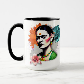 Caneca Taza Frida Khalo Arte Creativa