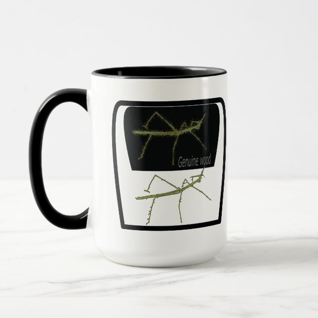 Caneca Taza para café Genuine Wood (Esquerda)