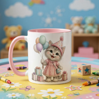 Caneca Taza para cumpleaños infantil