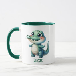 Caneca Taza para niños personalizada con diseño de animal