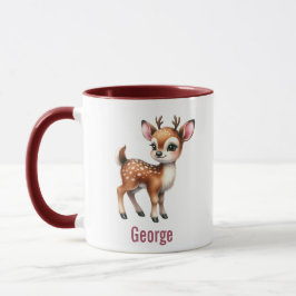 Caneca Taza para niños personalizada con diseño de animal