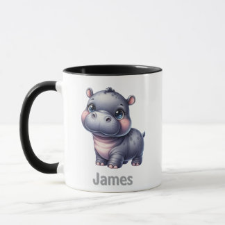 Caneca Taza para niños personalizada con diseño de animal