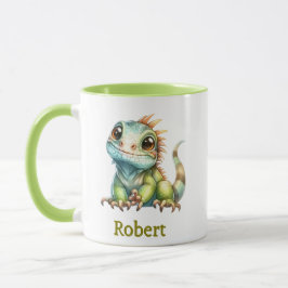 Caneca Taza para niños personalizada con diseño de animal