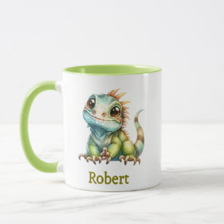 Caneca Taza para niños personalizada con diseño de animal