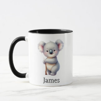 Caneca Taza para niños personalizada con diseño de animal