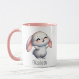 Caneca Taza para niños personalizada con diseño de animal