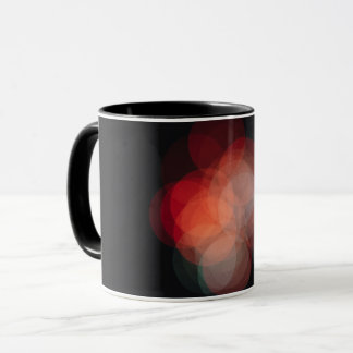 Caneca Taza personalizada con fotografía de efecto bokeh
