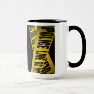 Caneca Taza "POLICE  LINE DO NOT CROSS