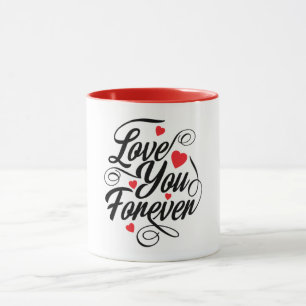 Caneca Te Amo Para Sempre Combo Mug