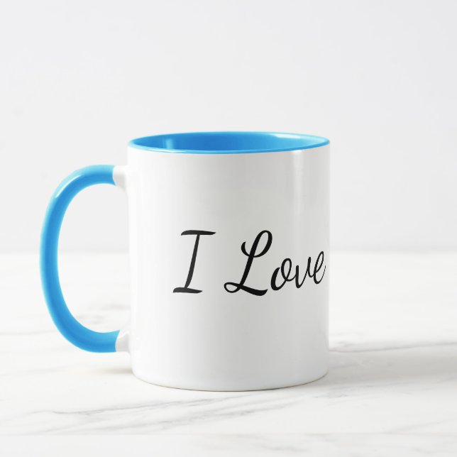 Caneca Tea Cup I Love You ❤️ (Esquerda)